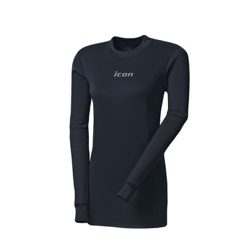Women's Black Long Sleeve Microsense™ Performance Base Layer